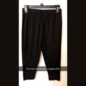 Plus size Capri leggings
